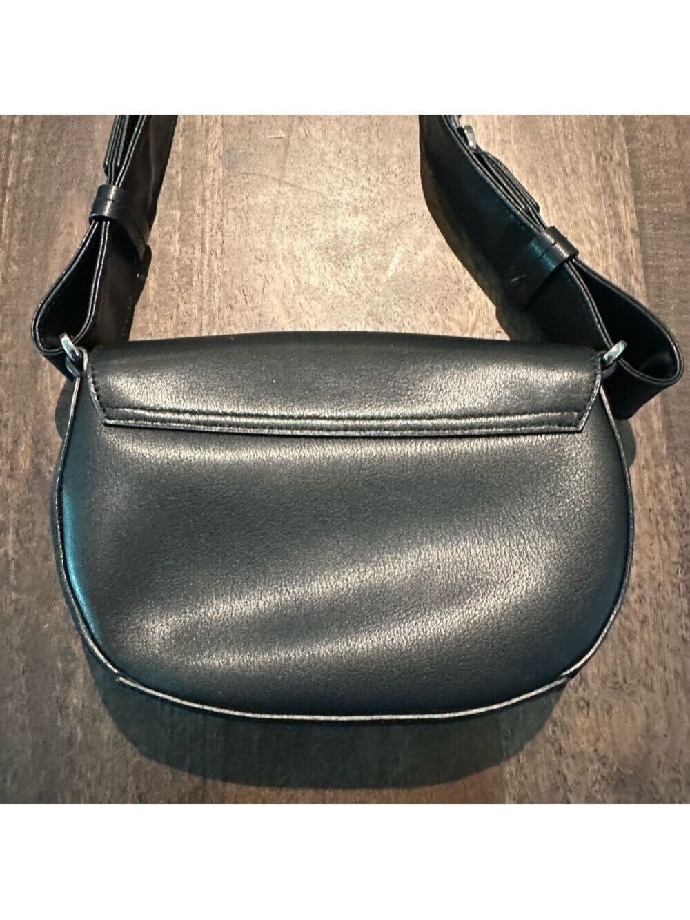 Ted Baker Women's Equenia Equestrian Mini Cross Body Bag Black Leather - Picture 9 of 16
